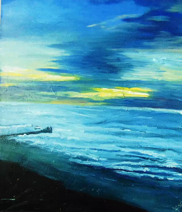 Helga Maria RADOCHOŃSKA - Bałtyk o zmroku