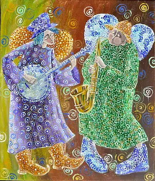 Marina Czajkowska - Banjo and saxophone