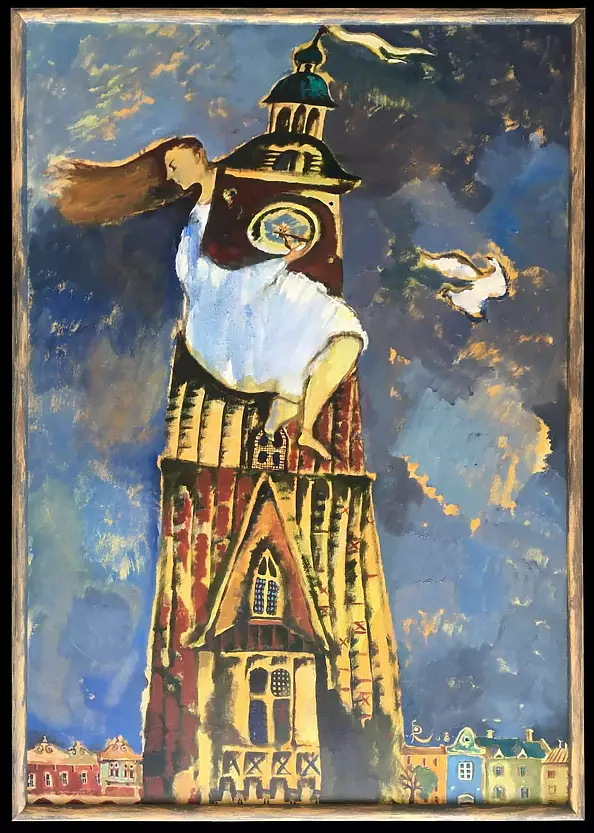 Rita Staszulonok - Very strong wind in Krakow