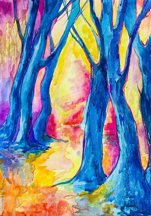 Adriana Laube - "A Very Pink Sunset"