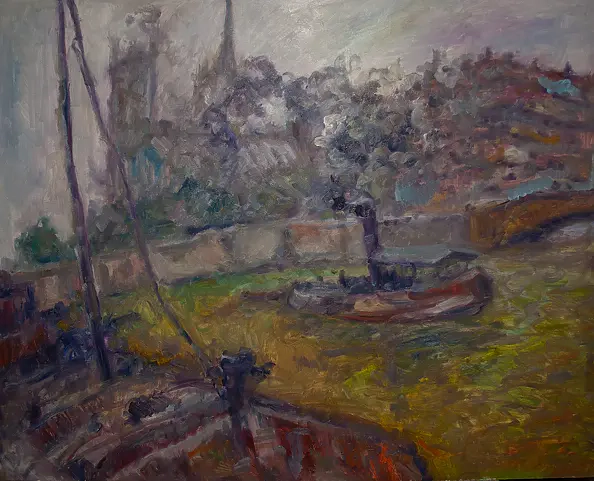 Marcin Stępniowski - Barki na Sekwanie