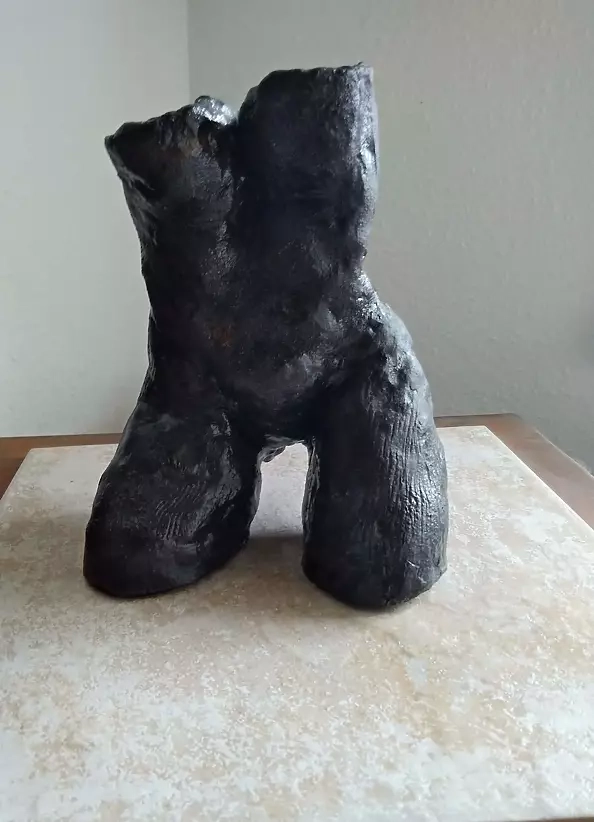 Jolanta Danys - Baroque nude on the front