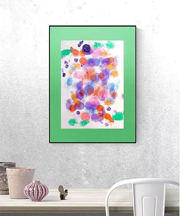 Anna Skowronek - Colorful abstraction composition