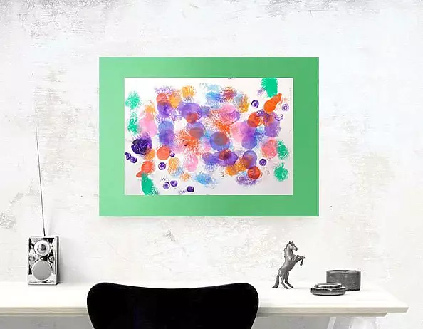 Anna Skowronek - Colorful abstraction composition