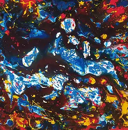 Mariola Świgulska, Fantaisies colorées, Peinture acrylique - toile, 115 x 75