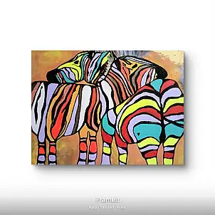 Ewa Mościszko, Colors of Love 42, Acrylic painting - canvas, 50 x 40