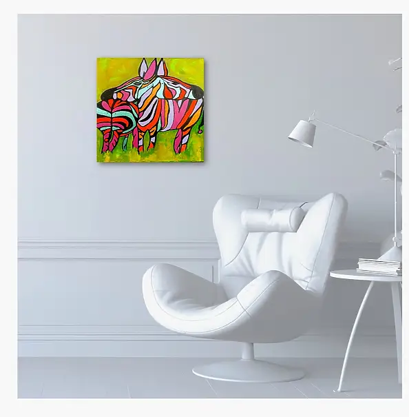 Ewa Mościszko, Colors of love 50x50x1 cm, canvas, Acrylic painting - canvas, 50 x 50