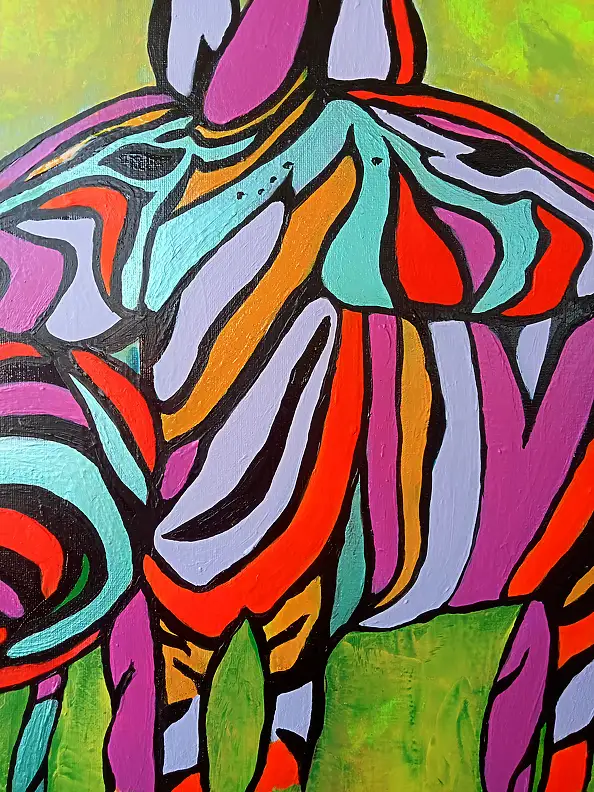 Ewa Mościszko, Colors of love 50x50x1 cm, canvas, Acrylic painting - canvas, 50 x 50