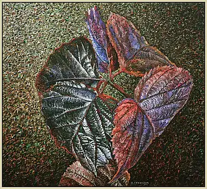 Marek Chomczyk, Les couleurs de la nature, Peinture acrylique - toile, 110 x 100