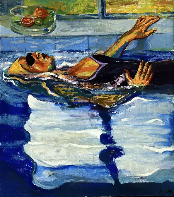 Marek Luzar - Pool, The Swimming pool