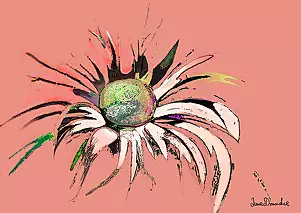 Anna Dmowska - "Fairytale flower"