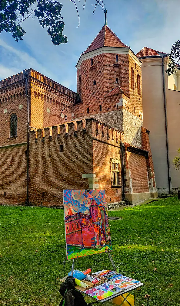 Anastasiia Kurkova, Bastion, Obraz olejny - płótno, 60 x 70