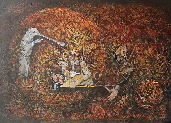 Natalia Karasińska - Beetle from Bosch's Thickets series