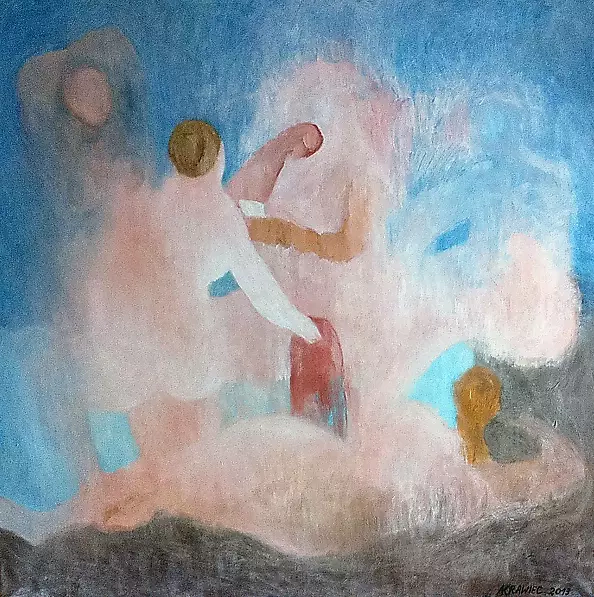 Adam Krawiec - "Bathsheba reading a letter from king David"