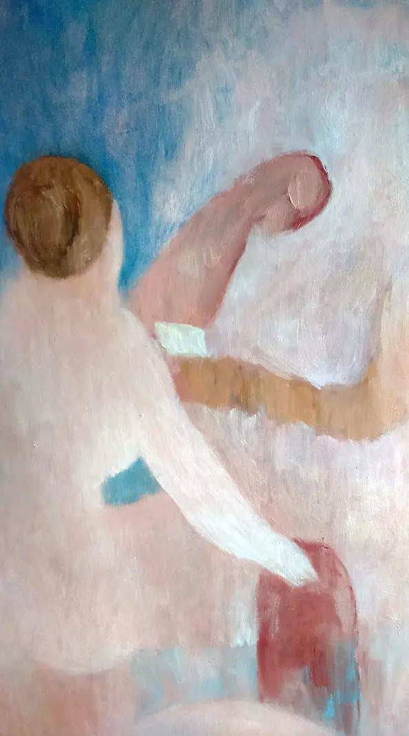 Adam Krawiec - "Bathsheba reading a letter from king David"