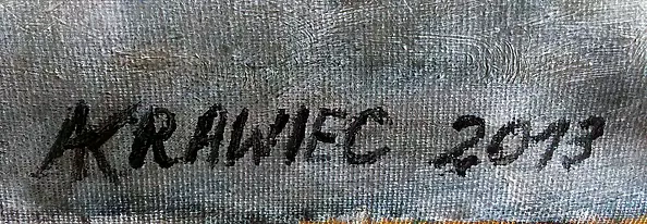 Adam Krawiec - "Bathsheba reading a letter from king David"