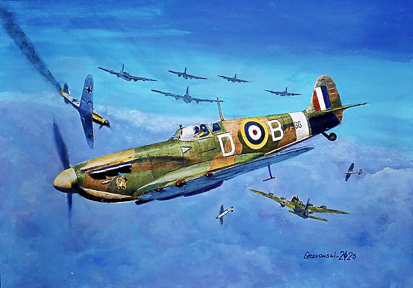 Leszek Gaczkowski - Battle of Britain - RAF Spitfire