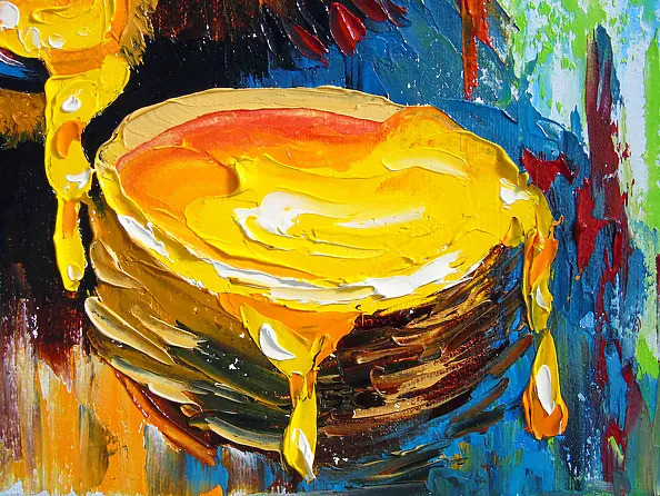 Olha Darchuk - Ours savourant du miel