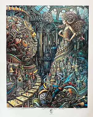 Tomasz Sętowski - Beautiful mind, inkography