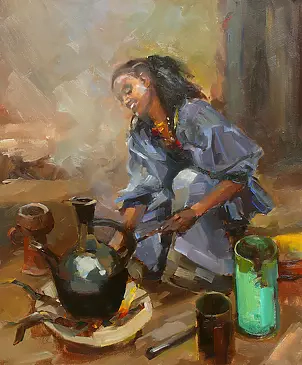 Krzysztof Tracz - Bedouin woman