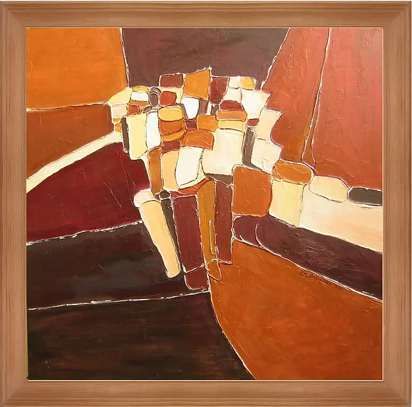 Emilia Czupryńska - Beige abstraction