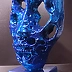 Krzysztof Plonka - Belfegor Gold Blue - Sculpture