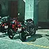 Andrzej A Sadowski - Bern-Kramgasse-parking avec un rouge Honda MTX 125 R