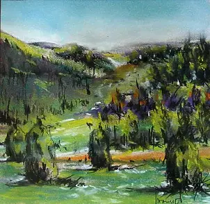 Tadeusz Iwańczuk - Beskid wiosną