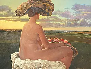   - Untitled (Girl with apples)