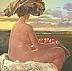 Jan Chrząszcz - Untitled (Girl with apples)
