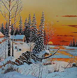 Czesław Szwajkosz, Без названия, Масляная картина - холст, 50 x 40