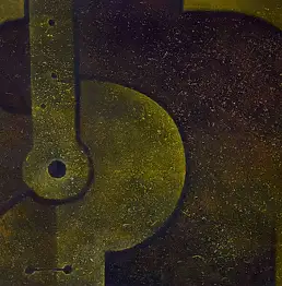 Grzegorz Skowronek, Без названия, Масляная картина - плита, 70 x 55