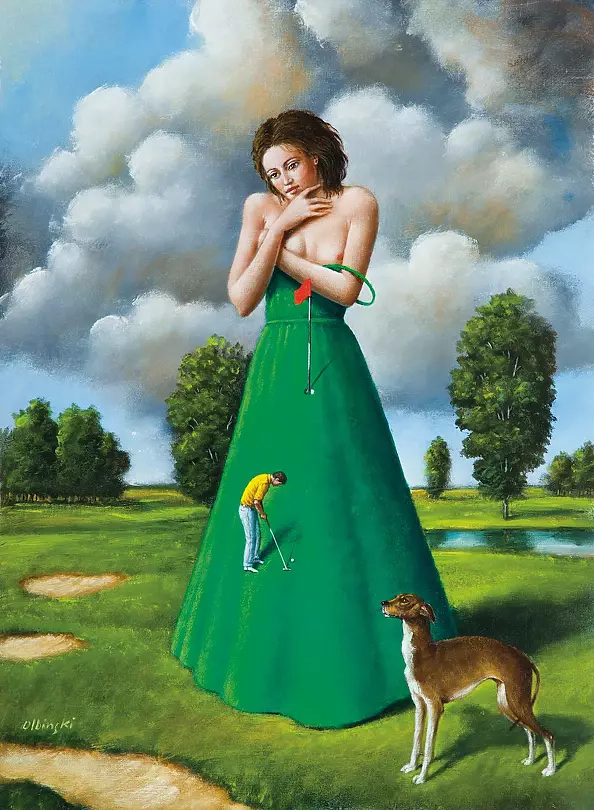 Rafał Olbiński - No title