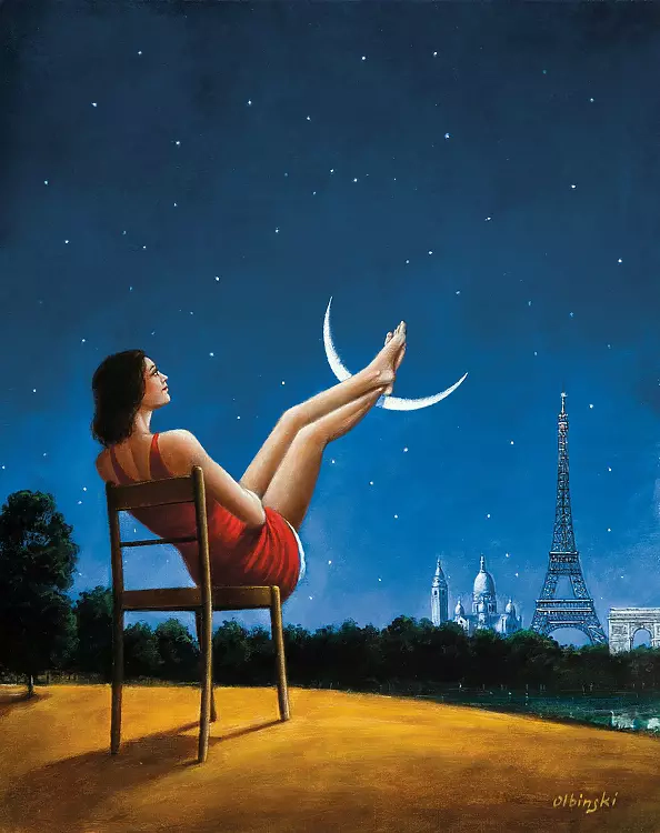 Rafał Olbiński - Bez tytułu 