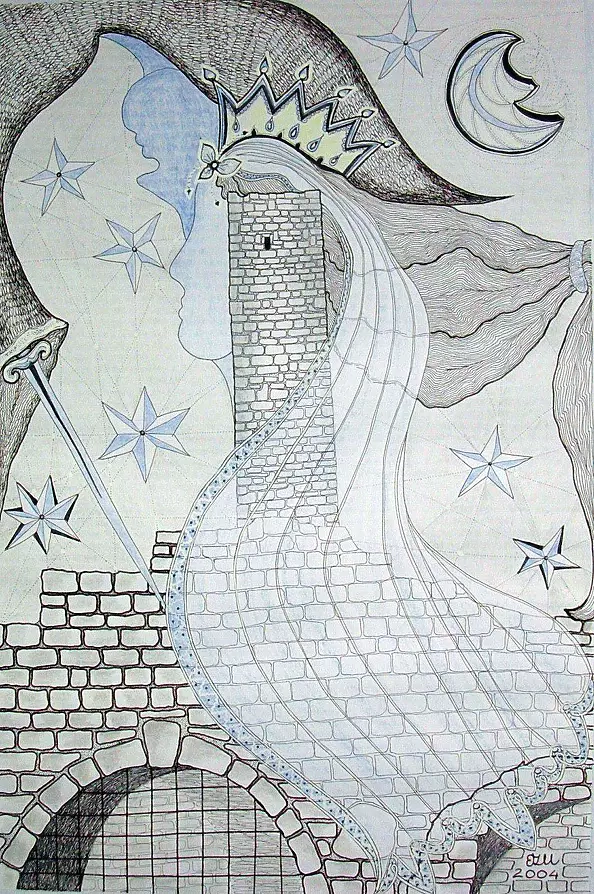 Ewa Żelazny Machura - White Lady and the Black Knight