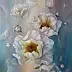 Lidia Olbrycht - Weiße Rose Impresja