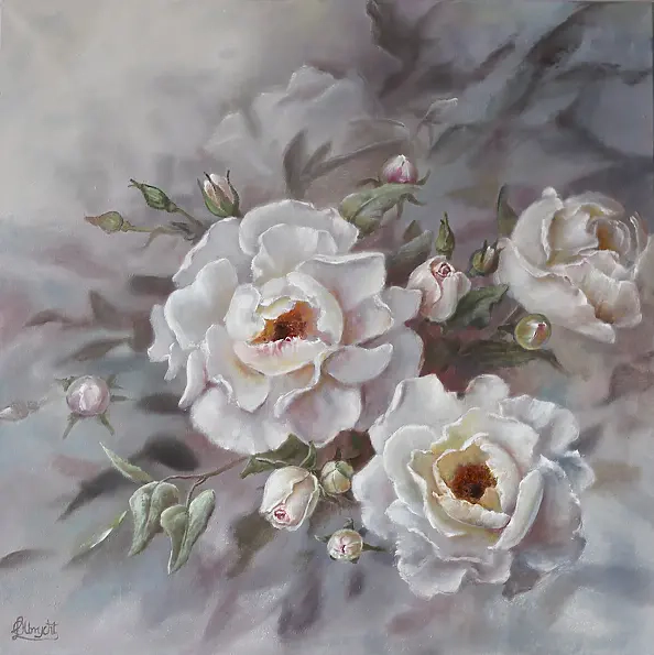 Lidia Olbrycht - Weiße Rose