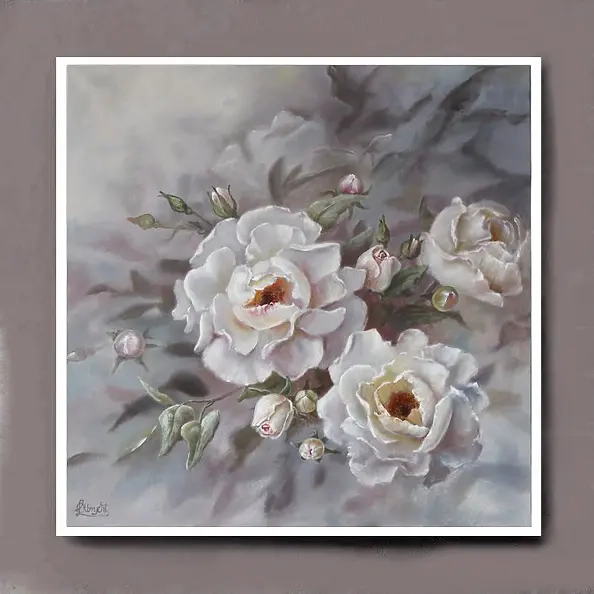 Lidia Olbrycht - Weiße Rose