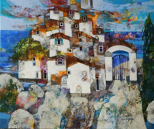 Alicja Słaboń Urbaniak - White gate