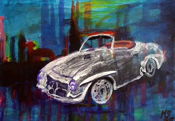 Marzena Salwowska - Biała dama w industrialnym klimacie