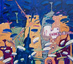 Tomasz Wojtysek - White guitar