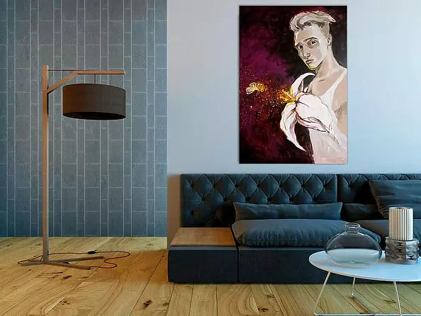 Adriana Laube - "White Lily"