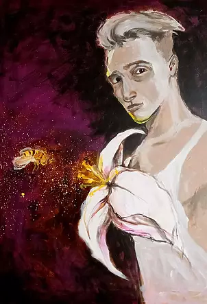 Adriana Laube - "White Lily"