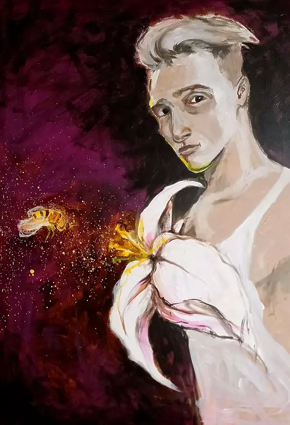 Adriana Laube - "White Lily"