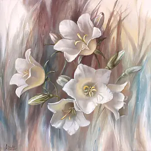 Lidia Olbrycht - White Bells Flowers