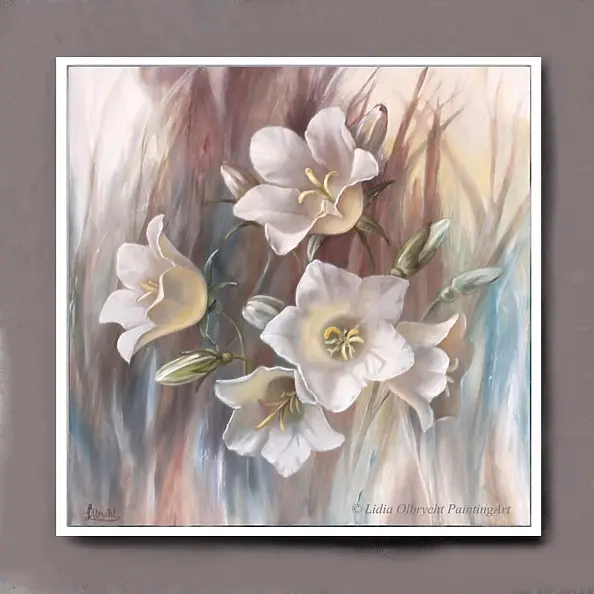 Lidia Olbrycht - White Bells Flowers