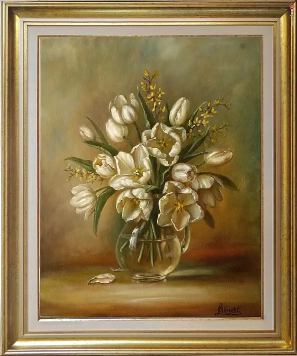 Lidia Olbrycht - White Tulips