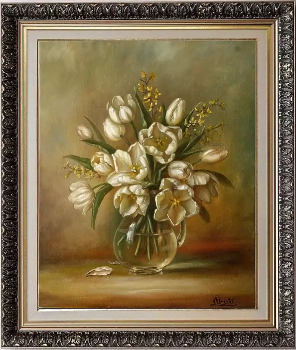 Lidia Olbrycht - White Tulips