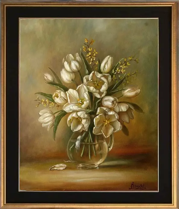 Lidia Olbrycht - White Tulips