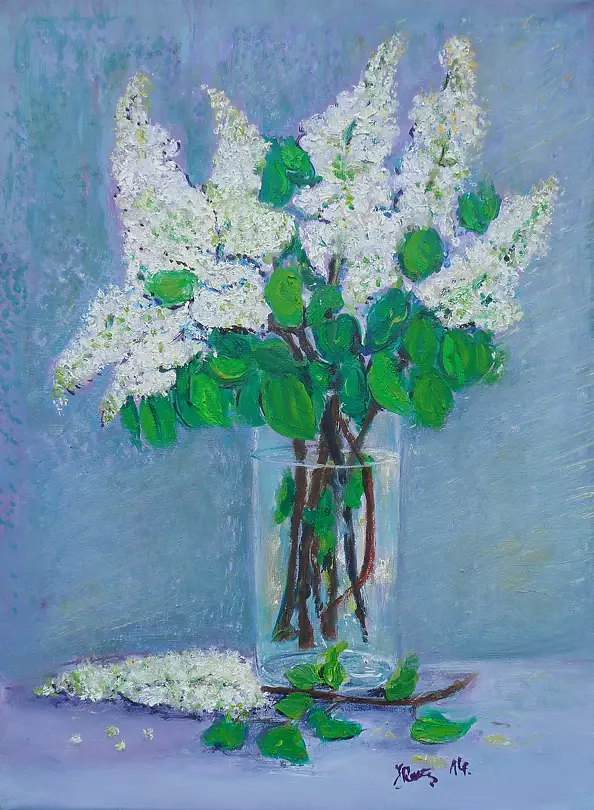 Jadwiga Rudnicka - white lilacs